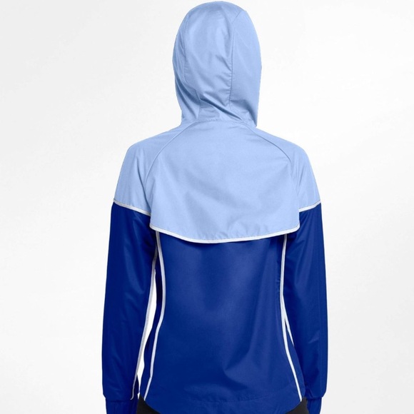 NWT Nike Sportswear Windrunner Jacket Royal, Royal Tint & White Women's Size XXL - Picture 3 of 17
